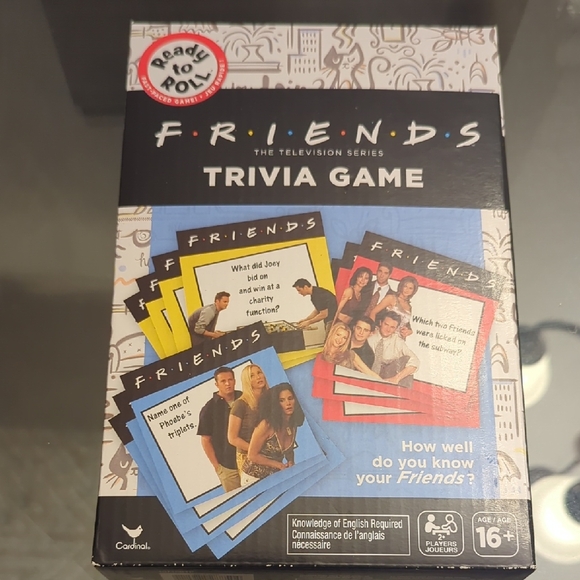 Cardinal Other - Friends Trivia Game - Multicolor New in Box